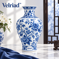 Velriad™ Blue Blossom Porcelain Vase