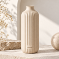 Velriad™ Fluted Column Ceramic Vase