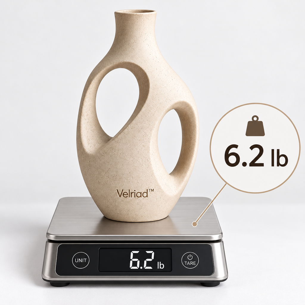Velriad™ Sculptural Double-Loop Vase - view 3