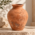 Velriad™ Terracotta Heritage Floor Vase